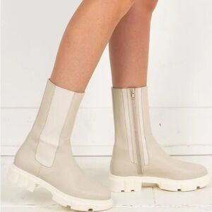 Free People Brooks Chelsea Lug Sole Boots